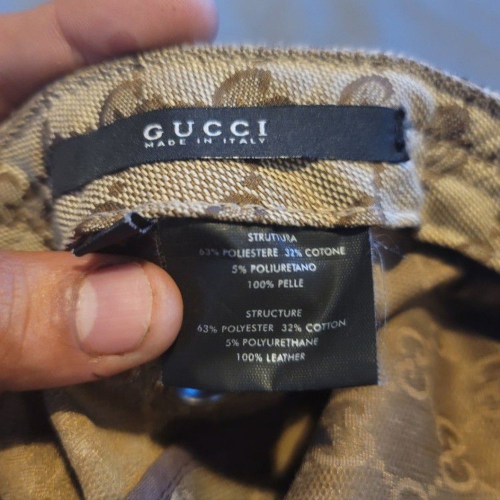 Gucci military canvas hat - Picture 4 of 5